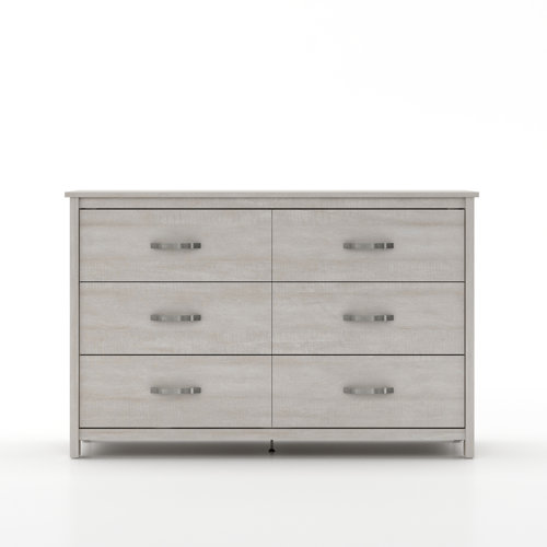 Latitude Run® Layton 6 Drawer 47.24'' W Dresser & Reviews Wayfair